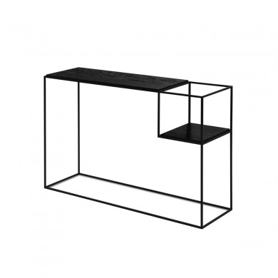 Console Steppe Placage en Chêne Noir 78x35x116 BOUTICA DESIGN MIC_CON_116x35_STEPPE2