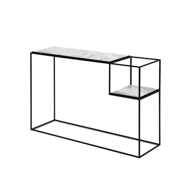 Console Steppe Blanc Venato 78x35x116 BOUTICA DESIGN MIC_CON_116x35_STEPPE3