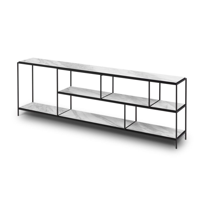 Console Steppe Blanc Venato 60x25x180 BOUTICA DESIGN MIC_CON_180x25_STEPPE3