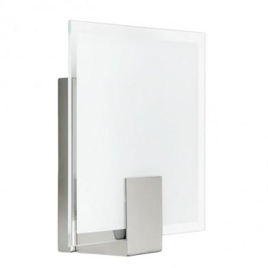 Applique murale carrée SONIAN 1x40W E14 ACIER BRILLIANT 90324/13