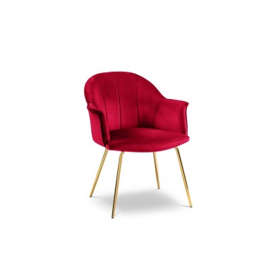 Chaise velours Tanami Rouge BOUTICA DESIGN MIC_CH_2_F10_TANAMI3