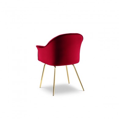 Chaise velours Tanami Rouge BOUTICA DESIGN MIC_CH_2_F10_TANAMI3
