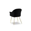 Chaise velours Tanami Noir BOUTICA DESIGN MIC_CH_2_F10_TANAMI12