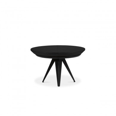Table extensible Toni Placage en Chêne Noir 76x120x120 BOUTICA DESIGN MIC_TAB_EXT_120_TONI2