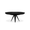 Table extensible Toni Placage en Chêne Noir 76x120x120 BOUTICA DESIGN MIC_TAB_EXT_120_TONI2