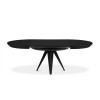 Table extensible Toni Placage en Chêne Noir 76x120x120 BOUTICA DESIGN MIC_TAB_EXT_120_TONI2