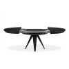 Table extensible Toni Placage en Chêne Noir 76x120x120 BOUTICA DESIGN MIC_TAB_EXT_120_TONI2