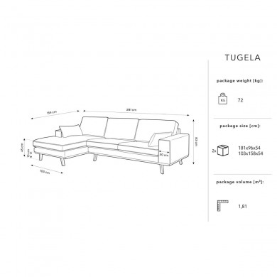 Canapé d'angle gauche Tugela Jaune BOUTICA DESIGN MIC_LC_44_F1_TUGELA5