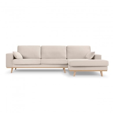 Canapé d'angle droit Tugela Beige BOUTICA DESIGN MIC_RC_44_F1_TUGELA1