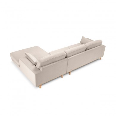 Canapé d'angle droit Tugela Beige BOUTICA DESIGN MIC_RC_44_F1_TUGELA1