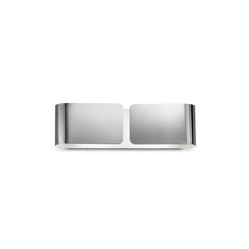 Applique murale CLIP Chrome 2x60W IDEAL LUX 31361