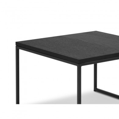 Table basse Veld Placage en Chêne Noir 34x54x54 BOUTICA DESIGN MIC_TAB_50x50_VELD2