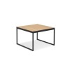 Table basse bois Veld Placage en Chêne Naturel BOUTICA DESIGN MIC_TAB_60x60_VELD1