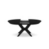 Table extensible Virginia Placage Chêne Noir Chêne Noir 76x120x120 BOUTICA DESIGN MIC_TAB_EXT_120_VIRGINIA3