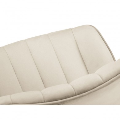 Chaise velours Yuma Beige Pieds Métal Noir BOUTICA DESIGN MIC_CH_2_F9_YUMA1