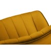 Chaise velours Yuma Jaune Pieds Métal Noir BOUTICA DESIGN MIC_CH_2_F9_YUMA2