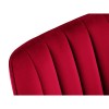 Chaise velours Yuma Rouge Pieds Métal Noir BOUTICA DESIGN MIC_CH_2_F9_YUMA3