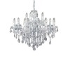 Lustre FLORIAN Chrome 12x40W IDEAL LUX 35604