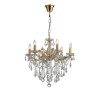 Lustre FLORIAN Or 6x40W Doré IDEAL LUX 35635