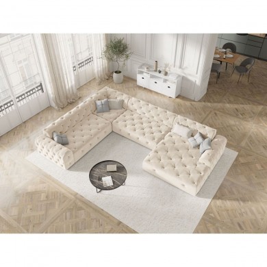 Canapé panoramique Candice Beige BOUTICA DESIGN MIC_UL_L_131_F1_CANDICE1