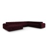 Canapé d'angle panoramique droit velours Candice Bordeaux BOUTICA DESIGN MIC_UR_L_131_F1_CANDICE5