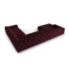 Canapé d'angle panoramique droit velours Candice Bordeaux BOUTICA DESIGN MIC_UR_L_131_F1_CANDICE5