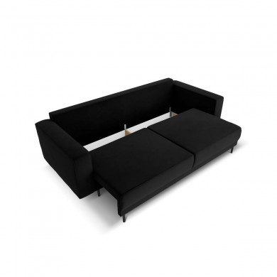 Canapé convertible avec coffre Caro Noir Velours BOUTICA DESIGN MIC_3SF_51_F1_CARO6