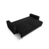 Canapé convertible avec coffre Caro Noir Tissu BOUTICA DESIGN MIC_3SF_78_F1_CARO6