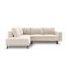 Canapé convertible velours Caro Beige Clair BOUTICA DESIGN MIC_LCF_51_F1_CARO1