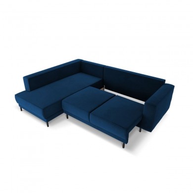 Canapé convertible velours Caro Bleu Roi BOUTICA DESIGN MIC_LCF_51_F1_CARO2