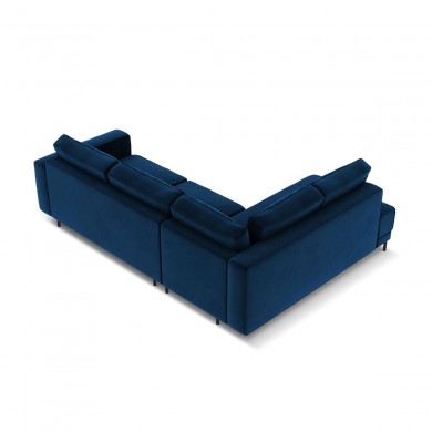 Canapé convertible velours Caro Bleu Roi BOUTICA DESIGN MIC_LCF_51_F1_CARO2