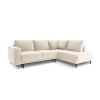 Canapé convertible velours droit Caro Beige Clair BOUTICA DESIGN MIC_RCF_51_F1_CARO1