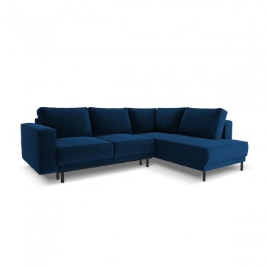 Canapé convertible velours droit Caro Bleu Roi BOUTICA DESIGN MIC_RCF_51_F1_CARO2