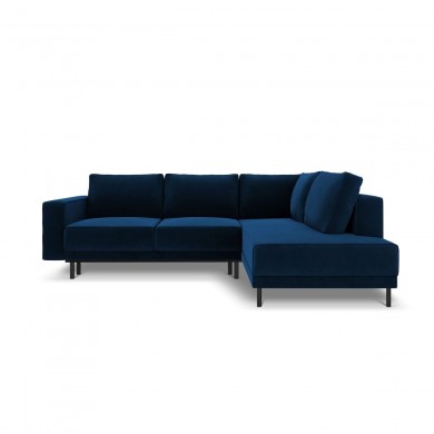 Canapé convertible velours droit Caro Bleu Roi BOUTICA DESIGN MIC_RCF_51_F1_CARO2