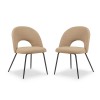 Chaise (lot x2) EMMA Beige BOUTICA DESIGN MIC_CHSET2_70_F1_EMMA2