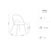 Chaise (lot x2) EMMA Vert BOUTICA DESIGN MIC_CHSET2_70_F1_EMMA5