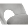 Chaise (lot x2) velours Emma Gris Clair BOUTICA DESIGN MIC_CHSET2_2_F1_EMMA2