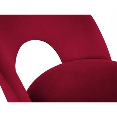 Chaise (lot x2) velours Emma Rouge BOUTICA DESIGN MIC_CHSET2_2_F1_EMMA10