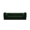 Canapé velours Iggy Vert Bouteille 3 Places BOUTICA DESIGN MIC_3S_51_F1_IGGY2