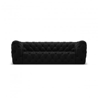 Canapé velours Iggy Noir 3 Places BOUTICA DESIGN MIC_3S_51_F1_IGGY6