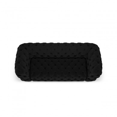 Canapé velours Iggy Noir 3 Places BOUTICA DESIGN MIC_3S_51_F1_IGGY6