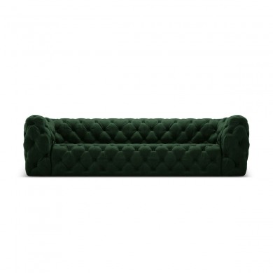 Canapé velours Iggy Vert Bouteille 4 Places BOUTICA DESIGN MIC_4S_51_F1_IGGY2