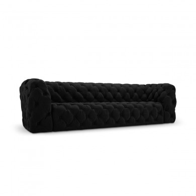 Canapé velours Iggy Noir 4 Places BOUTICA DESIGN MIC_4S_51_F1_IGGY6