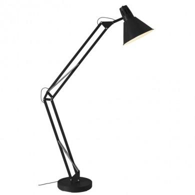 Lampadaire articulable 1 lumière WINSTON 1x60W E27 NOIR BRILLIANT 92710/06