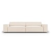 Canapé velours Jodie Beige Clair L204cm BOUTICA DESIGN MIC_3S_51_F1_JODIE1