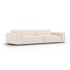 Canapé velours Jodie Beige Clair L204cm BOUTICA DESIGN MIC_3S_51_F1_JODIE1