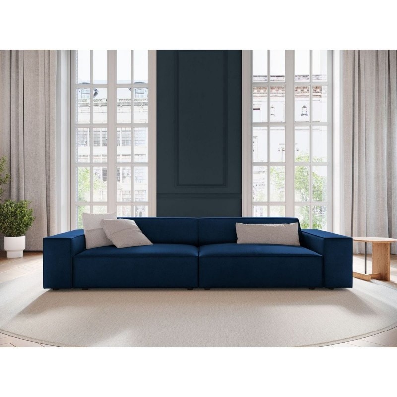 Canapé velours Jodie Bleu Roi L204cm BOUTICA DESIGN MIC_3S_51_F1_JODIE4