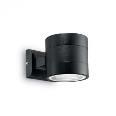 Applique murale extérieure SNIF rond Noir 1x40W IDEAL LUX 61450