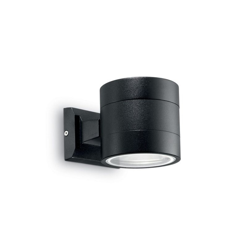 Applique murale extérieure SNIF rond Noir 1x40W IDEAL LUX 61450