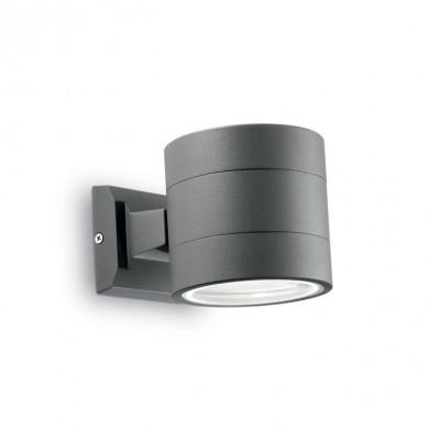 Applique murale extérieure SNIF rond Anthracite 1x40W IDEAL LUX 61467